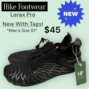 Hike Footwear - Lorax Pro - Barefoot Sneakers - Black